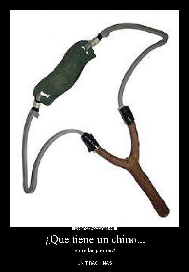 ¿Que tiene un chino... - 