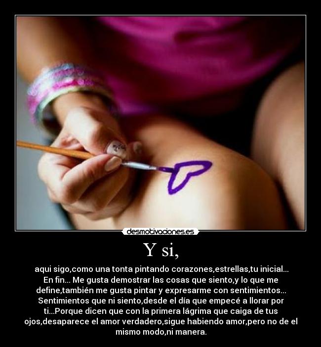 Y si, - 
