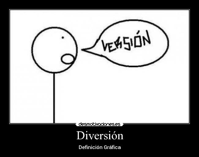 Diversión - Definición Gráfica