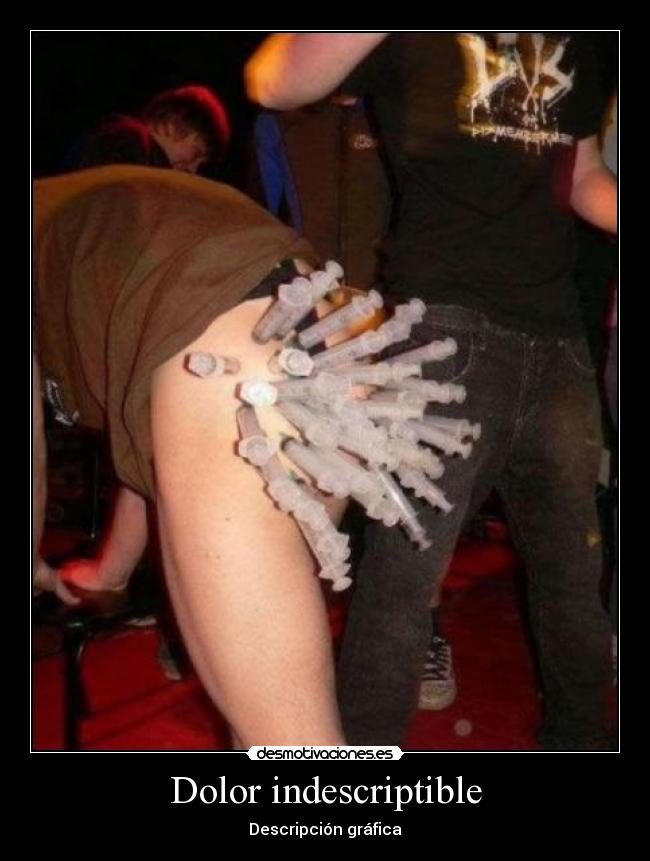 carteles dolor dolor indescriptible desmotivaciones