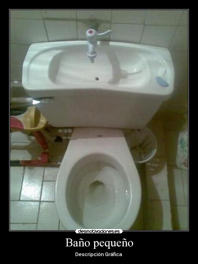 Baño pequeño - Descripción Gráfica