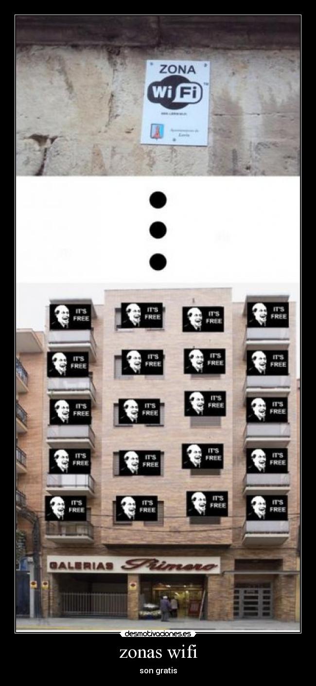 zonas wifi - son gratis