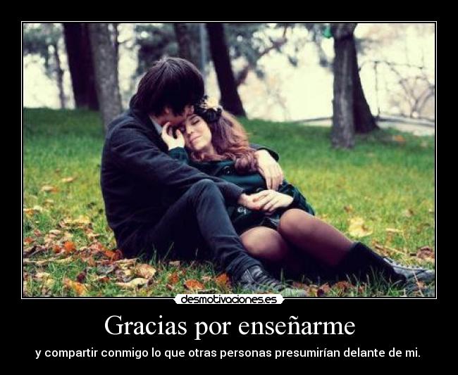 Gracias por enseñarme - 