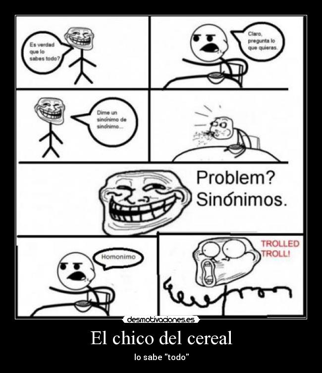 El chico del cereal - lo sabe todo