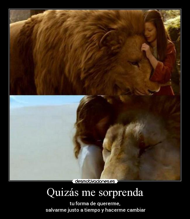 Quizás me sorprenda -