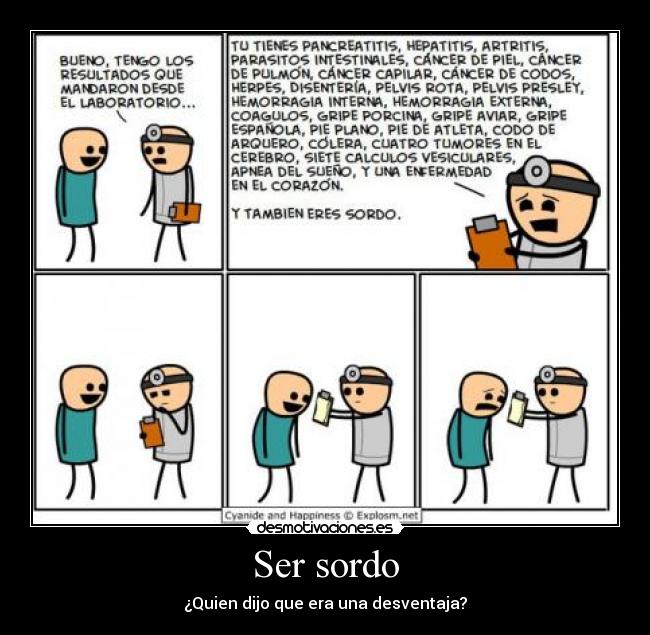 Ser sordo -