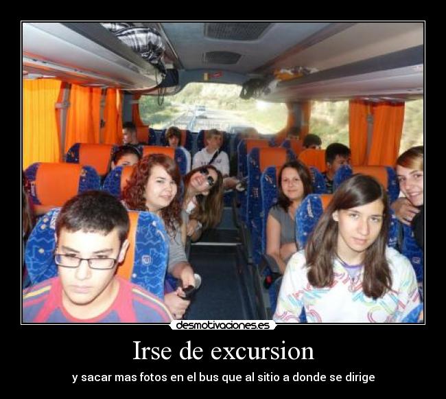 Irse de excursion - 