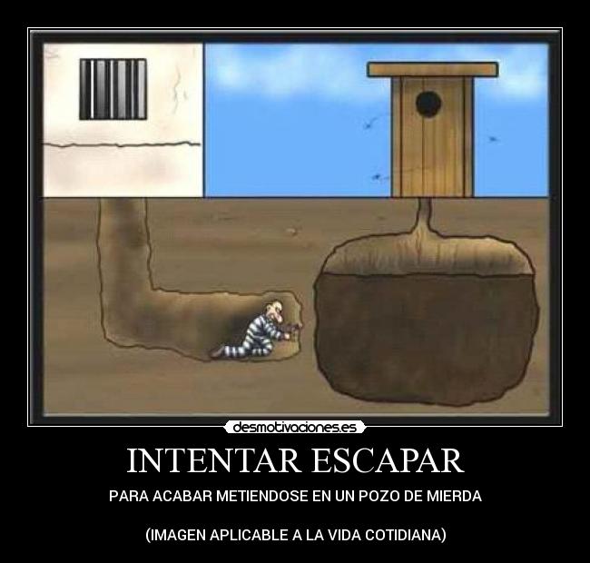 carteles imagen escaparcaecel desmotivaciones