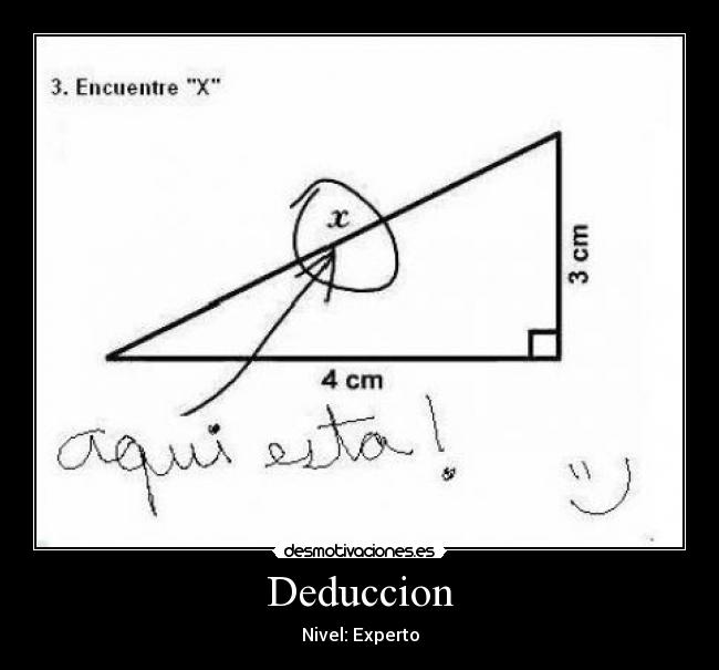 Deduccion - Nivel: Experto