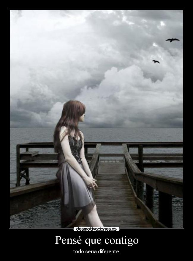 Pensé que contigo - 