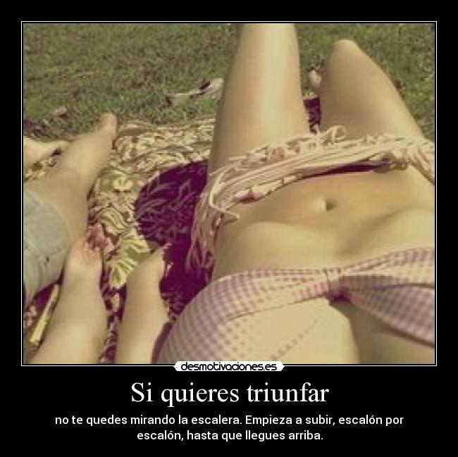 Si quieres triunfar - 