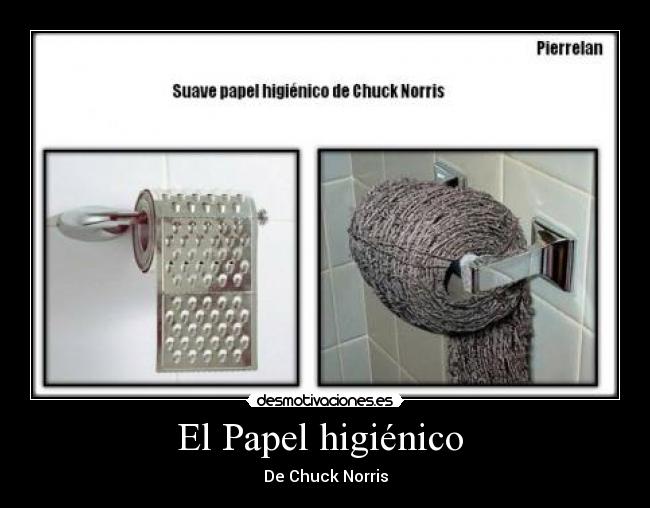 El Papel higiénico  - 