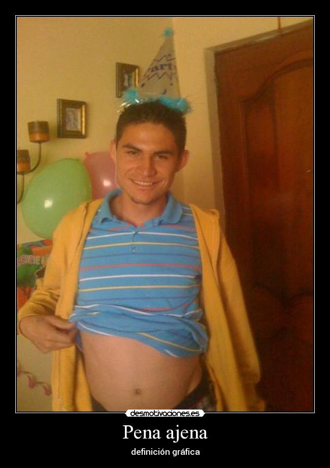 Pena ajena - definición gráfica