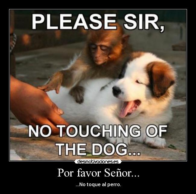 Por favor Señor... -