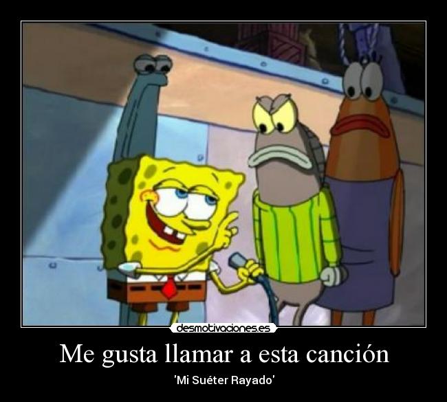 carteles bob esponja desmotivaciones