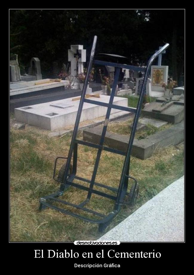 El Diablo en el Cementerio - 