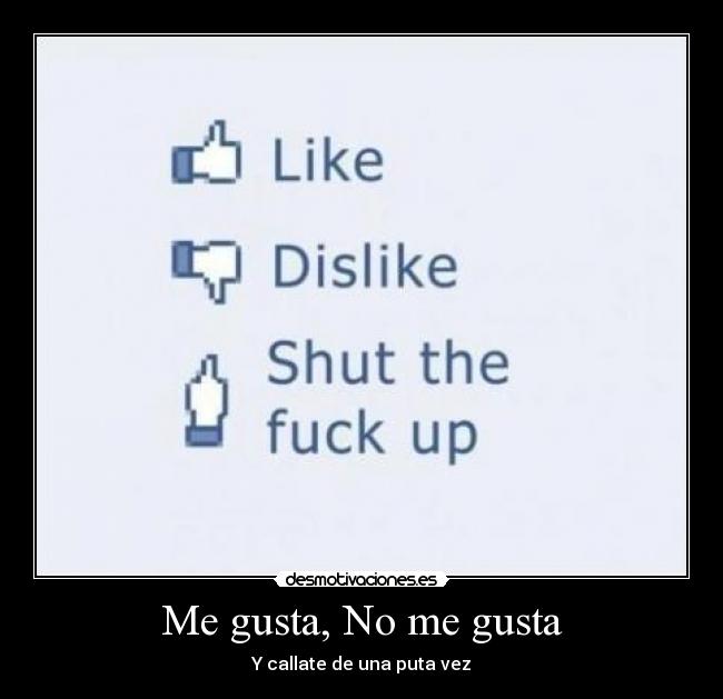 Me gusta, No me gusta - 