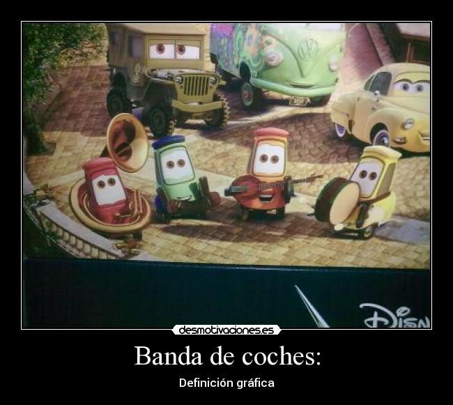 Banda de coches: -