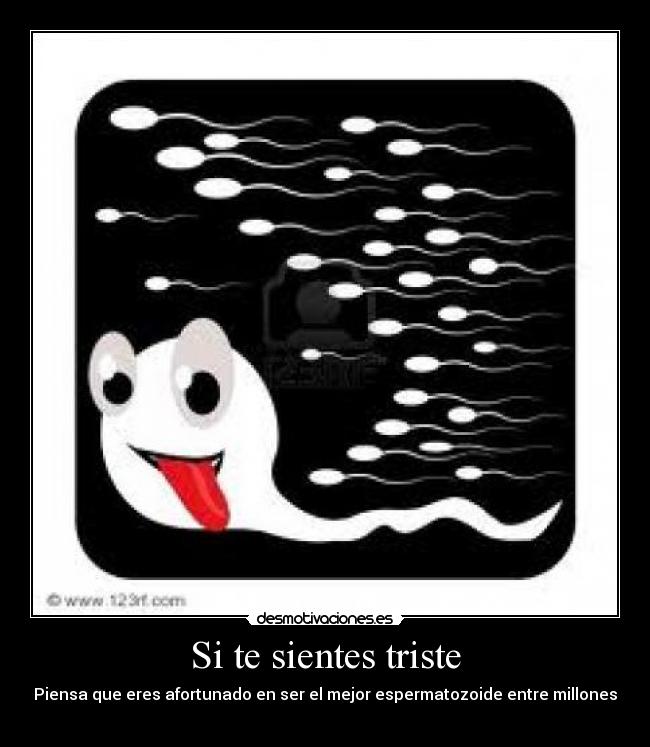 Si te sientes triste -