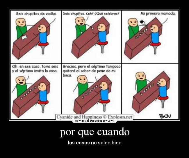 carteles por que cuando desmotivaciones