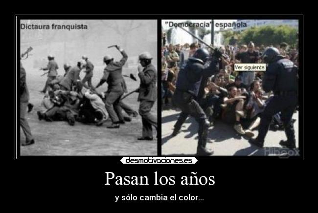 Pasan los años - y sólo cambia el color...