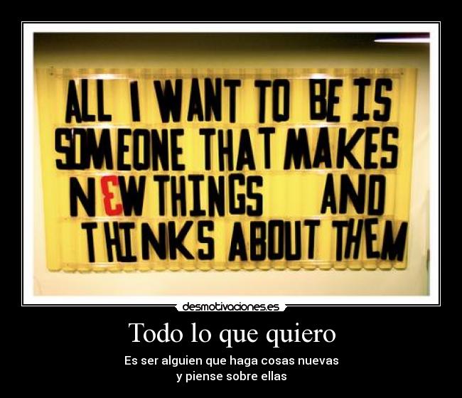 Todo lo que quiero - 