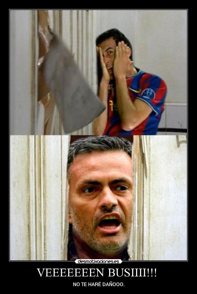 carteles busquets mou madrid real barca desmotivaciones