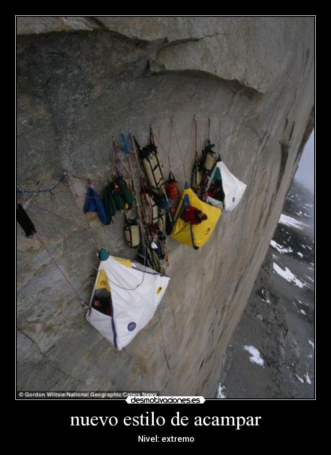 nuevo estilo de acampar -