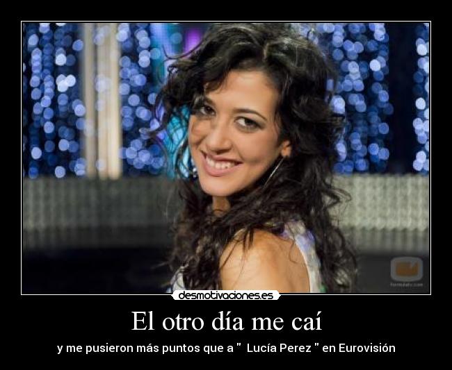 El otro día me caí - 