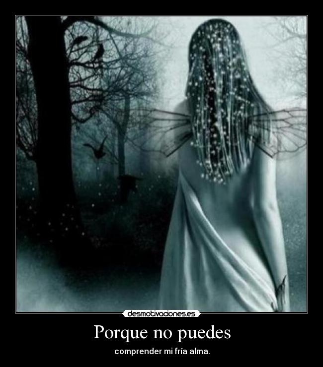 carteles frio alma dolor comprension desmotivaciones