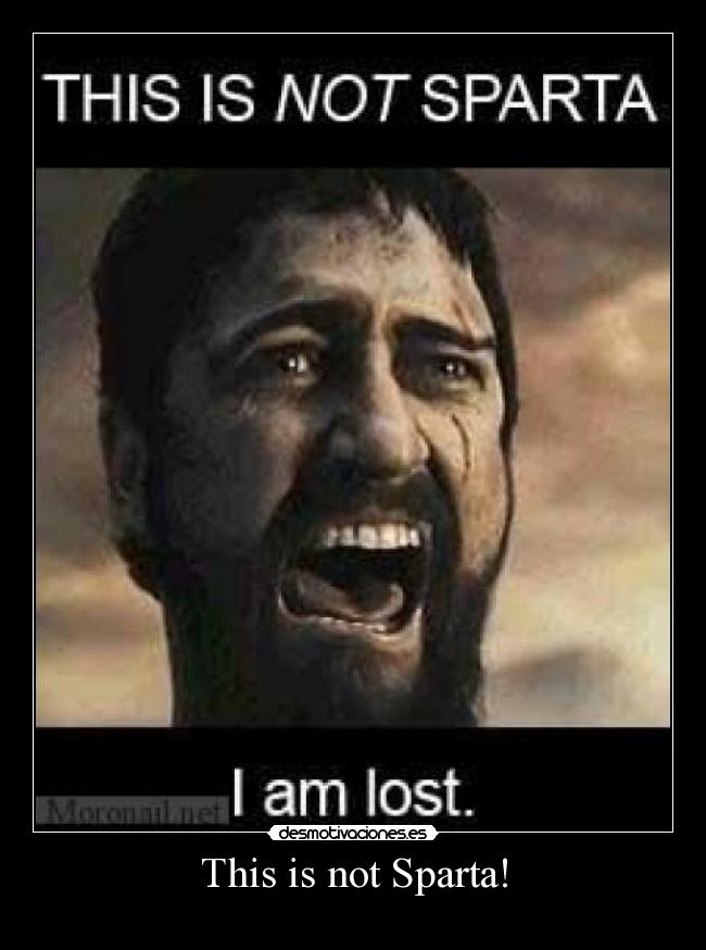 carteles this not sparta desmotivaciones