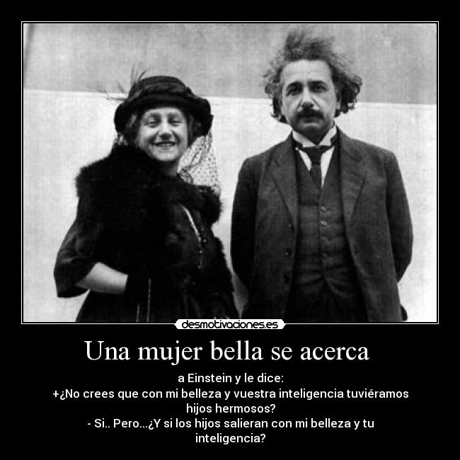 Una mujer bella se acerca  - 