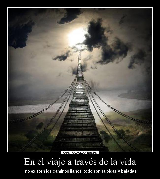 carteles vida viaje vida desmotivaciones