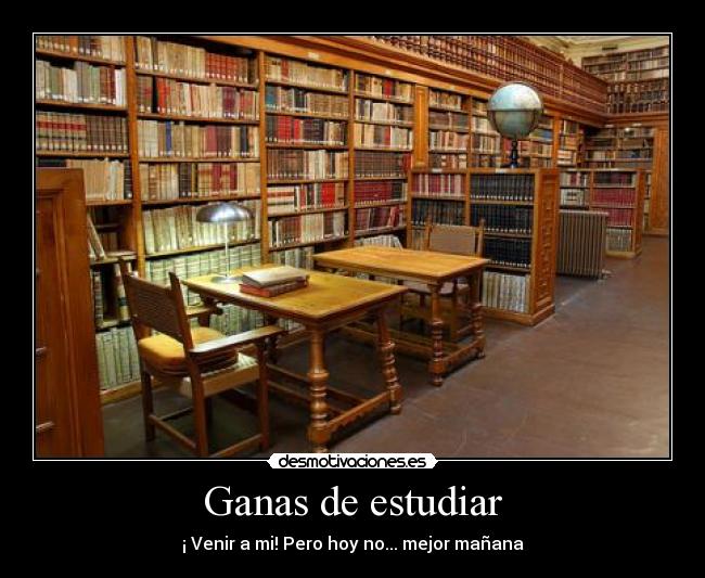 carteles estudiar desmotivaciones