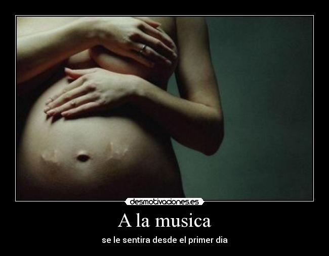 A la musica - se le sentira desde el primer dia