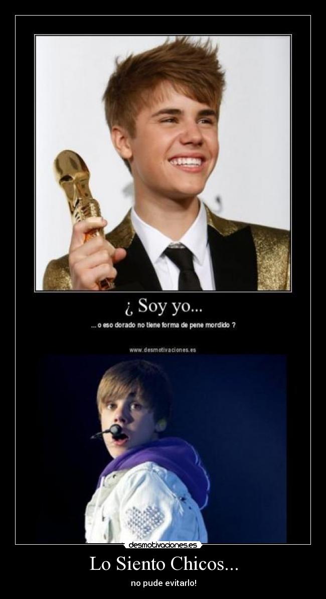 Lo Siento Chicos... - no pude evitarlo!