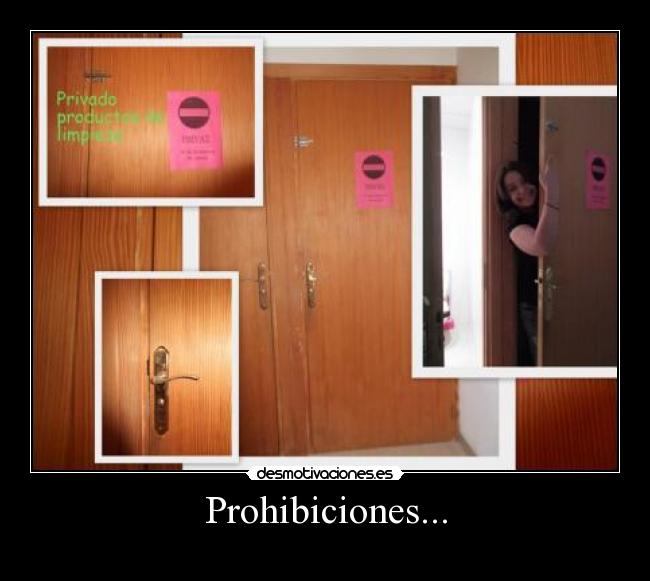 Prohibiciones... - 