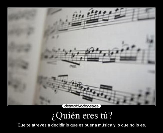 ¿Quién eres tú? - 