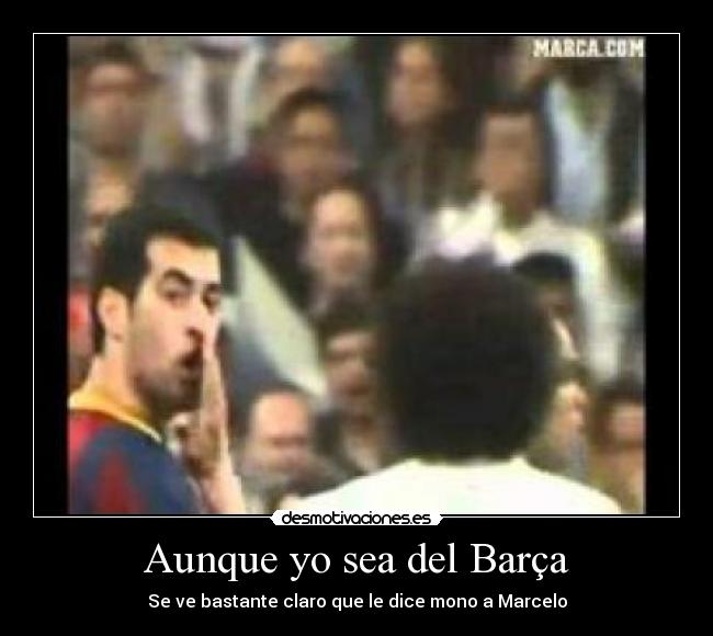 carteles busquets marcelo mono madrid barca barcelona uefa champions desmotivaciones