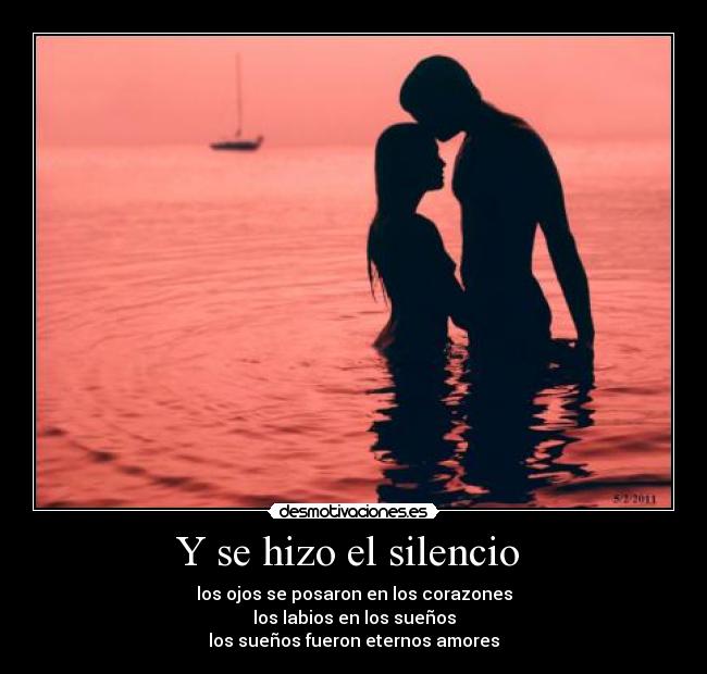 Y se hizo el silencio -