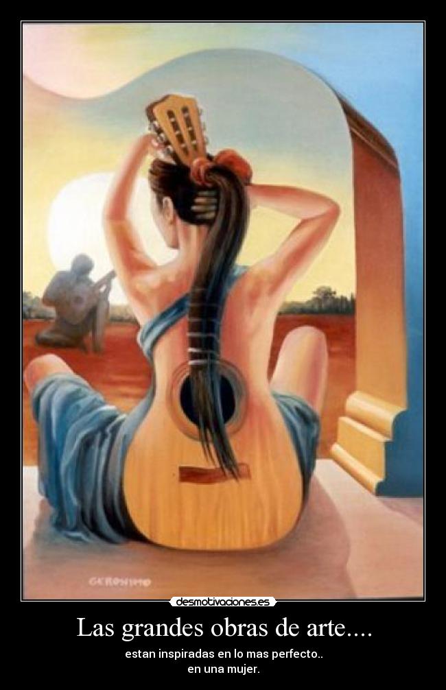Las grandes obras de arte.... -