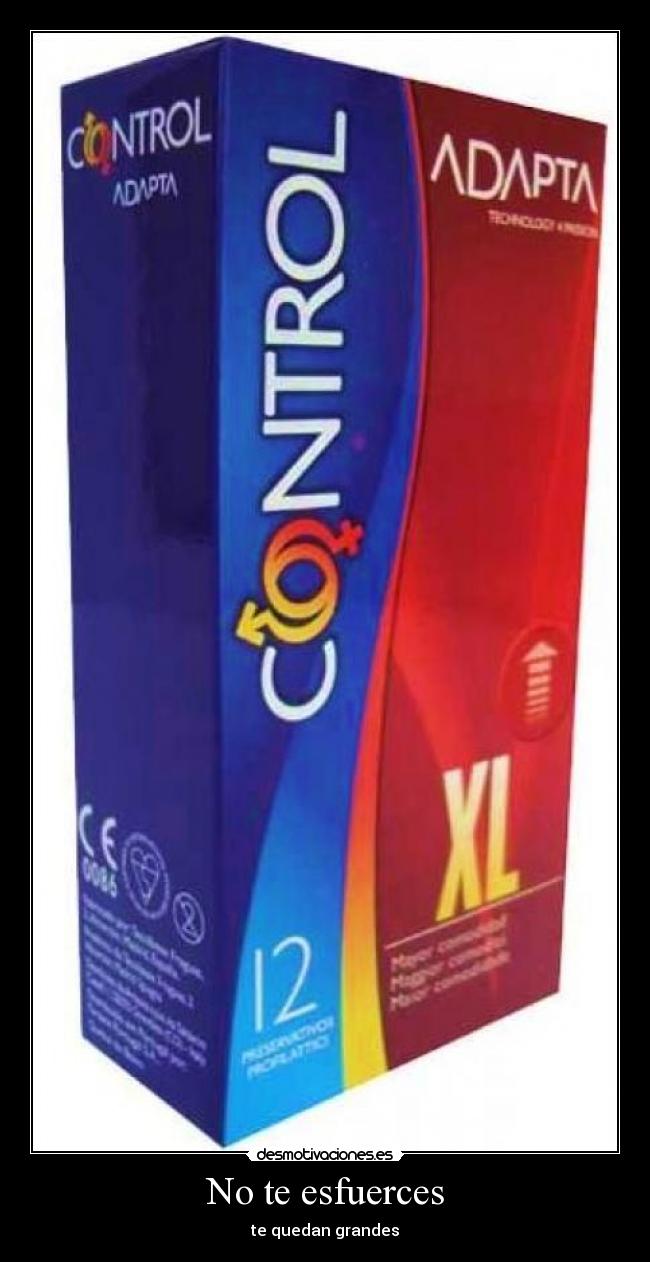 No te esfuerces -