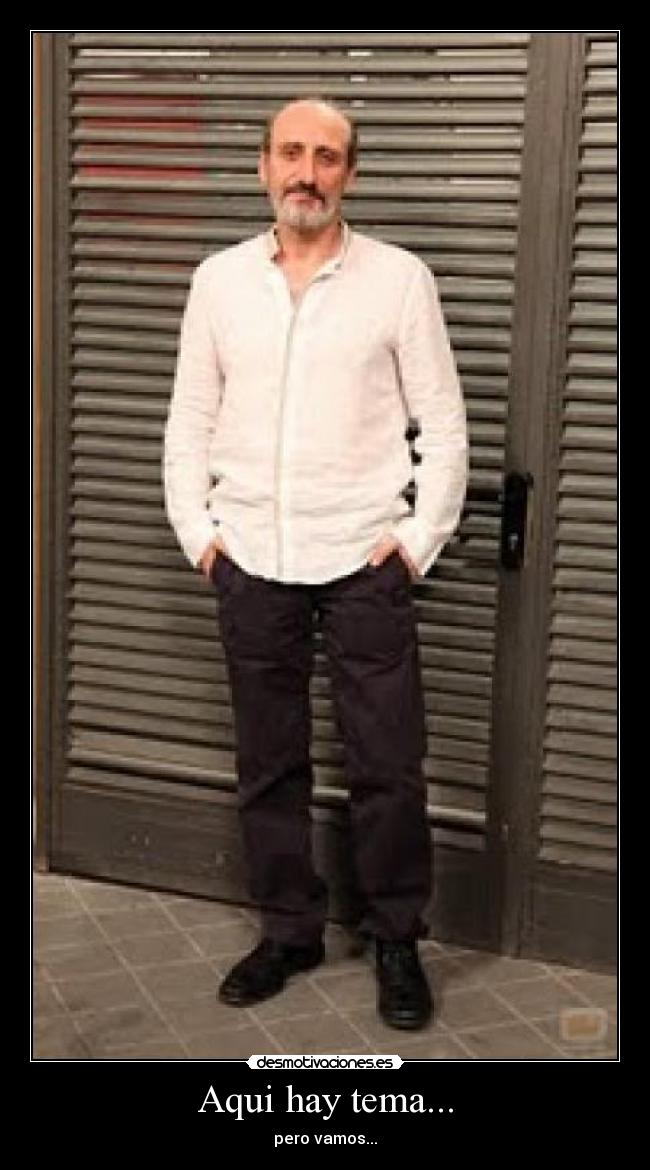 Aqui hay tema... - 