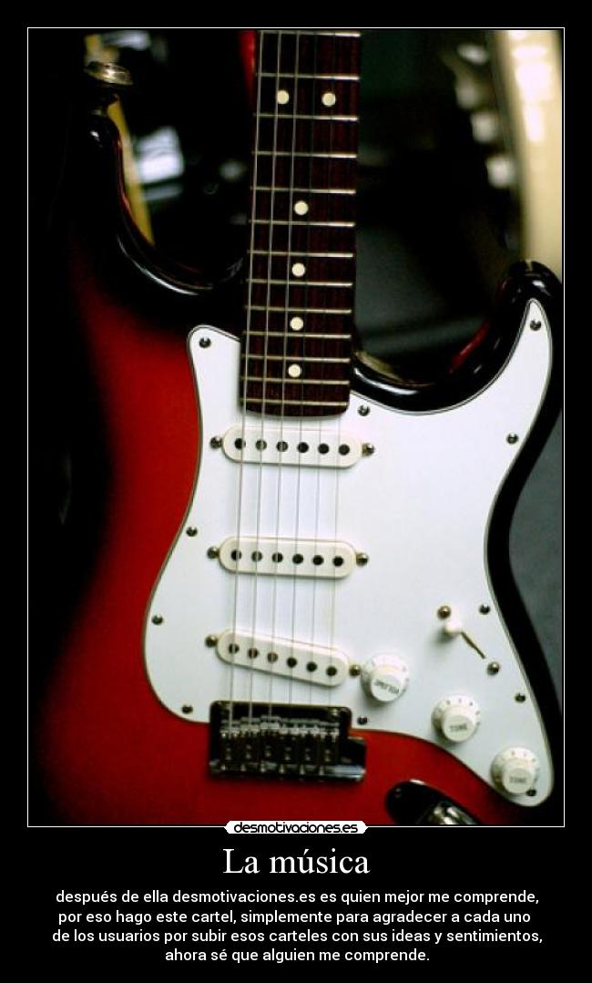 La música -