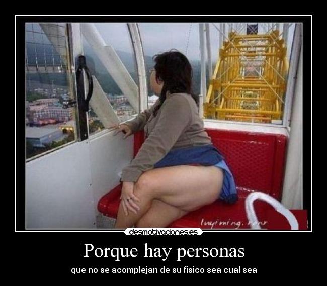 Porque hay personas -