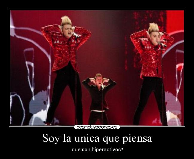 Soy la unica que piensa - que son hiperactivos?