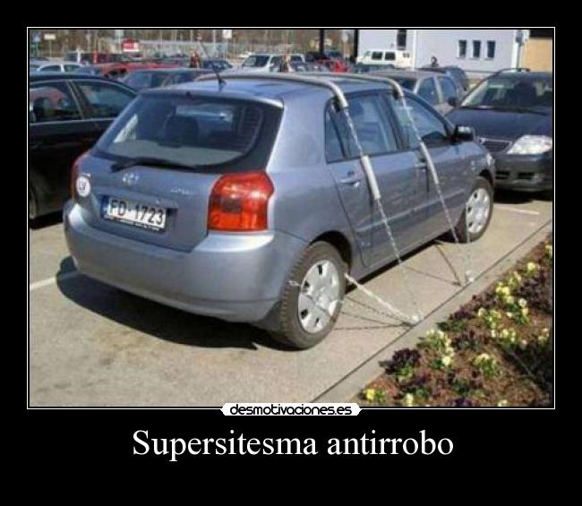 Supersitesma antirrobo - 