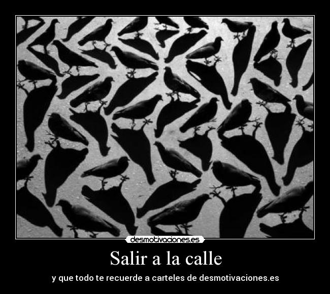 Salir a la calle -