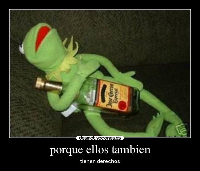 porque ellos tambien -