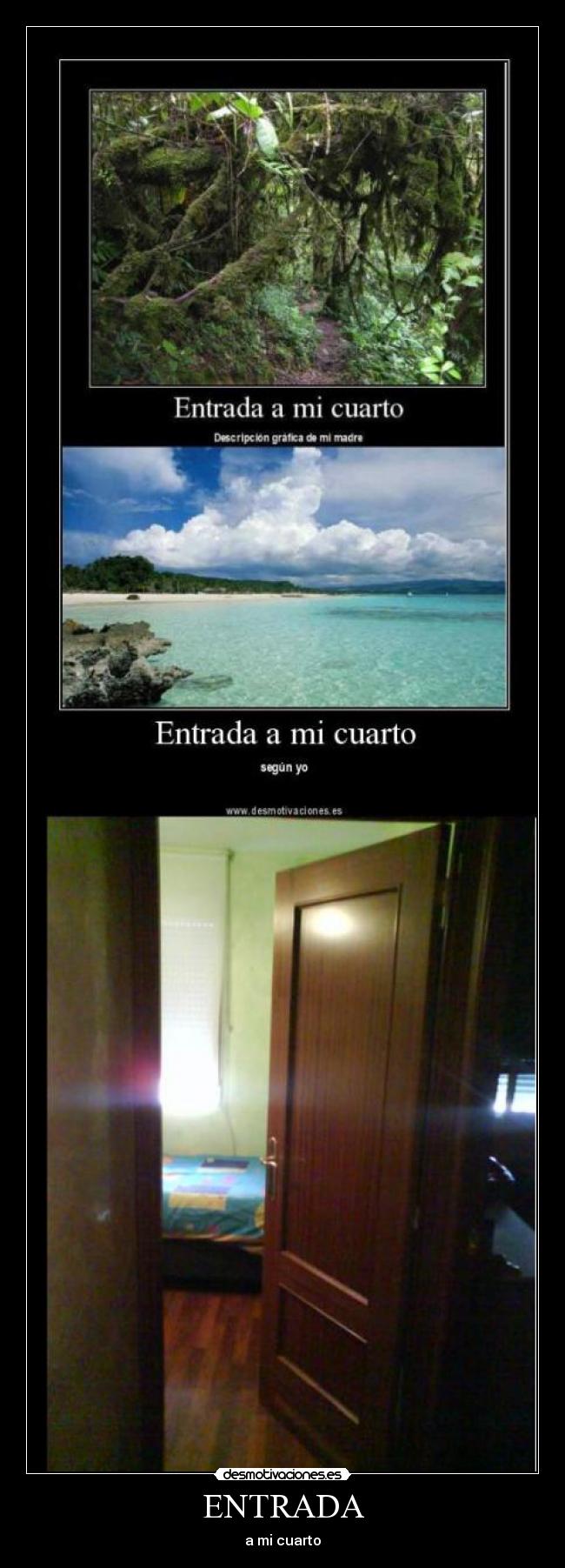 ENTRADA - a mi cuarto